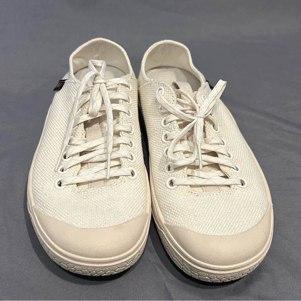 Teva Terra Canyon Mesh Cream Canvas Sneakers Womens Size 5.5 Men’s Size 4 Hiking - Picture 4 of 7
